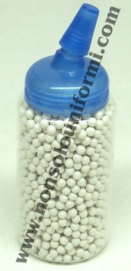 Pallini soft-air 0,20gr. in pvc.Biberon 2000 pz